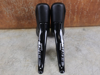 SRAM FORCE ETAP AXS SCHALT-BREMSHEBEL SET D1 / CARBON / 12-FACH / DISC / INKL. 160MM ADAPTER