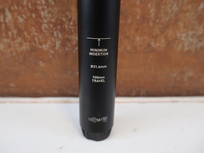 ROCKSHOX REVERB AXS VARIO SATTELSTÜTZE / 31.6 MM 100 MM HUB TELESKOPSTÜTZE