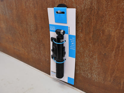 PRO PERFORMANCE XS MINIPUMPE TELESKOP 16CM 8 BAR SCHWARZ 99G