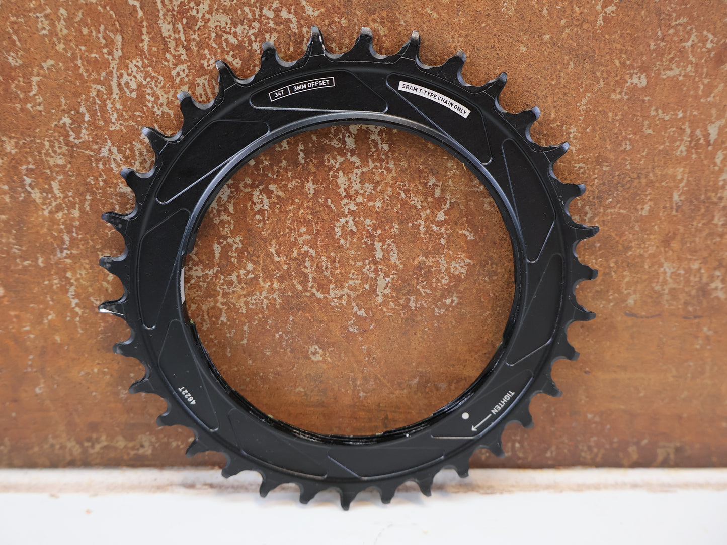 SRAM XX SL EAGLE TRANSMISSION KETTENBLATT / 34 ZÄHNE THREAD MOUNT 3MM OFFSET