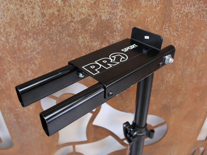 PRO SPORT MONTAGESTÄNDER ALUMINIUM HÖHENVERSTELLBAR SCHWARZ