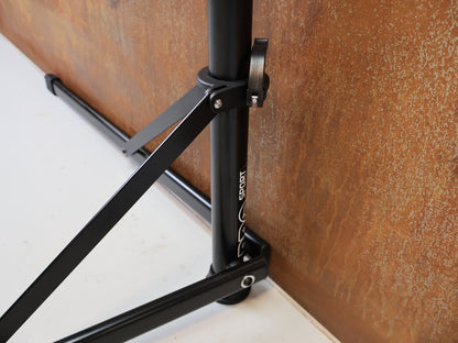 PRO SPORT MONTAGESTÄNDER ALUMINIUM HÖHENVERSTELLBAR SCHWARZ