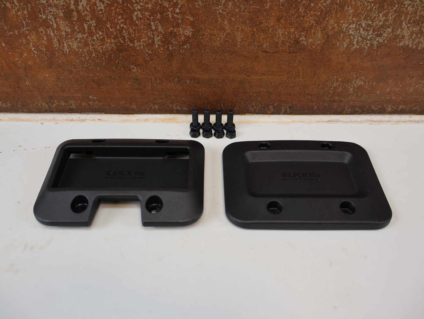 KLICKFIX UNI KORB / FEINMASCHIGER LENKERKORB / HOHER FAHRRADKORB SCHWARZ 18L