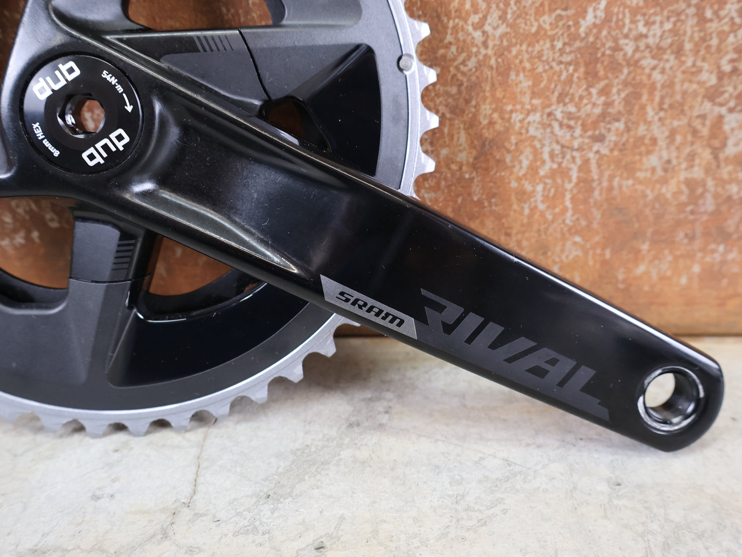 SRAM RIVAL AXS D1 DUB CRANKSET / 2X12 / 175 MM / 46-33T / X-RANGE / BLACK