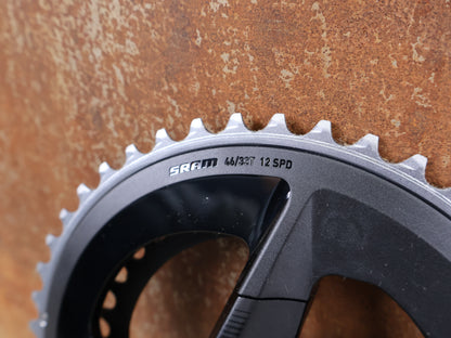SRAM RIVAL AXS D1 DUB CRANKSET / 2X12 / 175 MM / 46-33T / X-RANGE / BLACK
