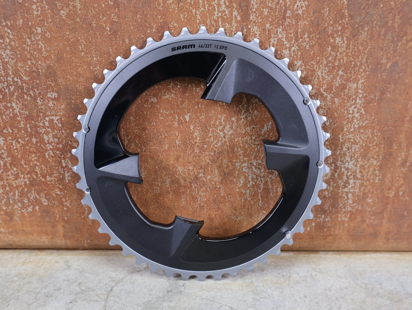 SRAM RIVAL ETAP AXS KETTENBLATT / 46 ZÄHNE / LK 107 MM / ASYMMETRISCH / AUSSEN