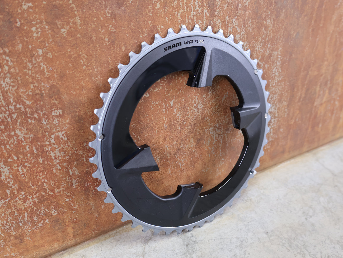 SRAM RIVAL ETAP AXS KETTENBLATT / 46 ZÄHNE / LK 107 MM / ASYMMETRISCH / AUSSEN