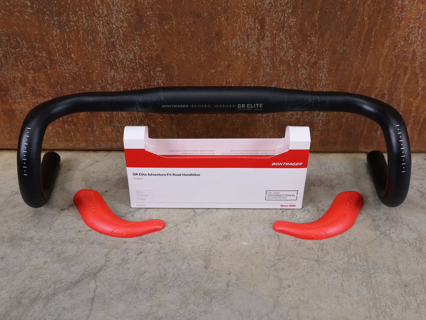 BONTRAGER GR ELITE ROAD GRAVEL LENKER / 380 MM / 13 GRAD FLARE / ISOZONE / 304G