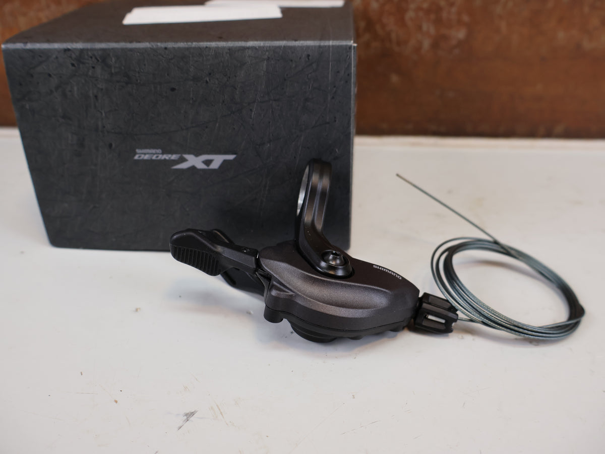 SHIMANO XT SL-M8100 SCHALTHEBEL RECHTS 12-FACH SCHELLE SCHWARZ