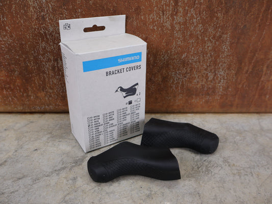SHIMANO GRIFFGUMMI SET / ULTEGRA ST-R8070 / SCHWARZ / ERSATZ-ÜBERZUG / LINKS & RECHTS