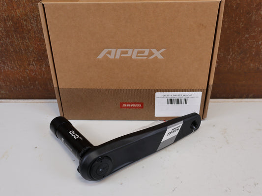 SRAM APEX AXS WIDE POWERMETER UPGRADE 172,5MM SCHWARZ 363G
