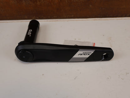 SRAM APEX AXS WIDE POWERMETER UPGRADE 172,5MM SCHWARZ 363G