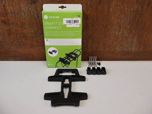 RACKTIME SNAPIT 2.0 CONNECT / LUGGAGE RACK ADAPTER / SYSTEM ADAPTER BLACK
