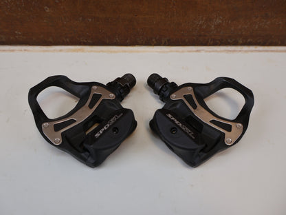 SHIMANO PD-R550 SPD-SL PEDALE / KLICKPEDAL ROAD RENNRAD SCHWARZ INKL CLEATS