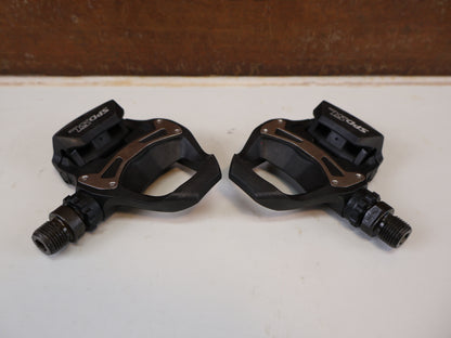 SHIMANO PD-R550 SPD-SL PEDALE / KLICKPEDAL ROAD RENNRAD SCHWARZ INKL CLEATS