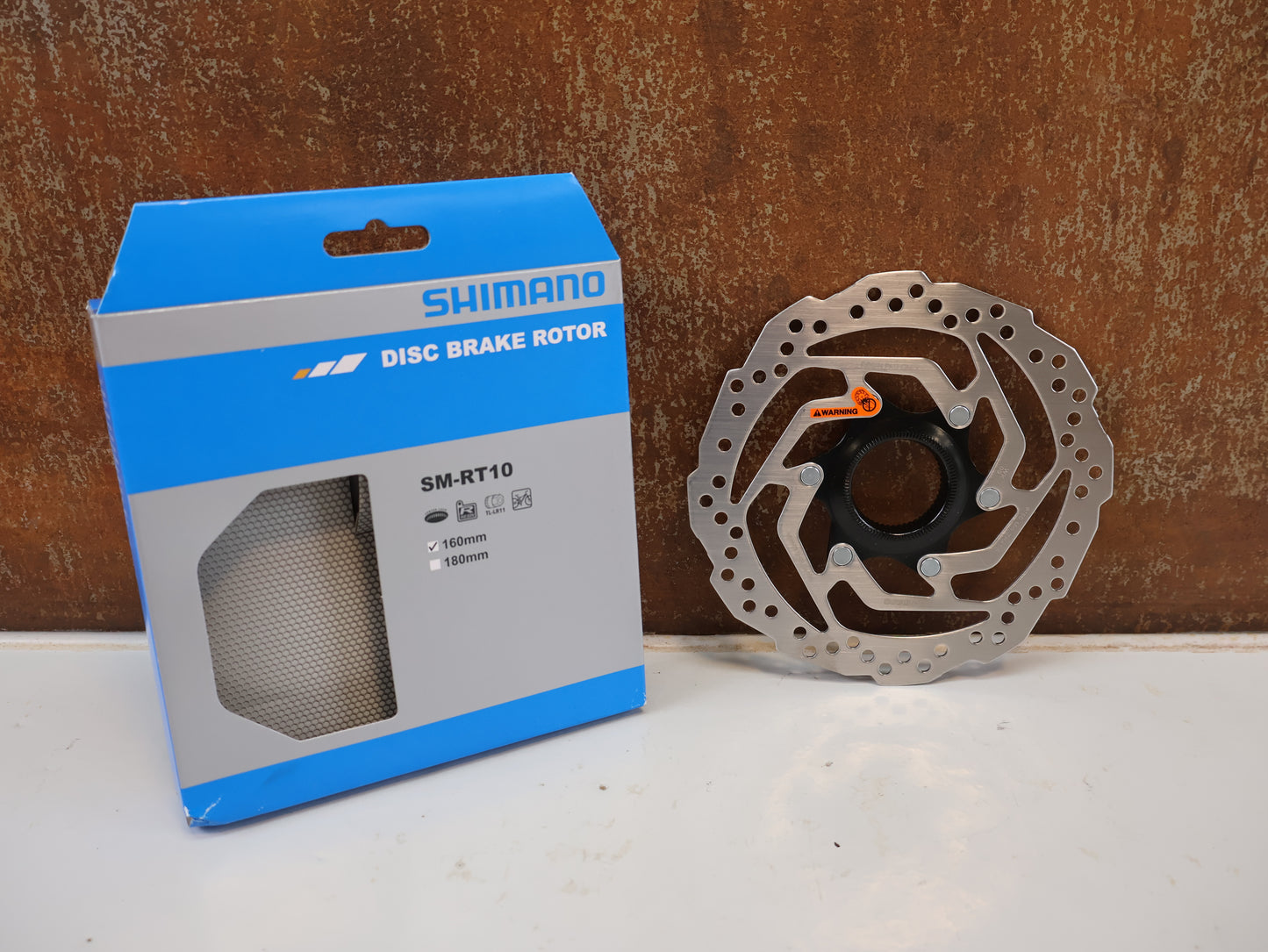 SHIMANO SM-RT10 BREMSSCHEIBE / 160 MM CENTERLOCK EDELSTAHL RESIN