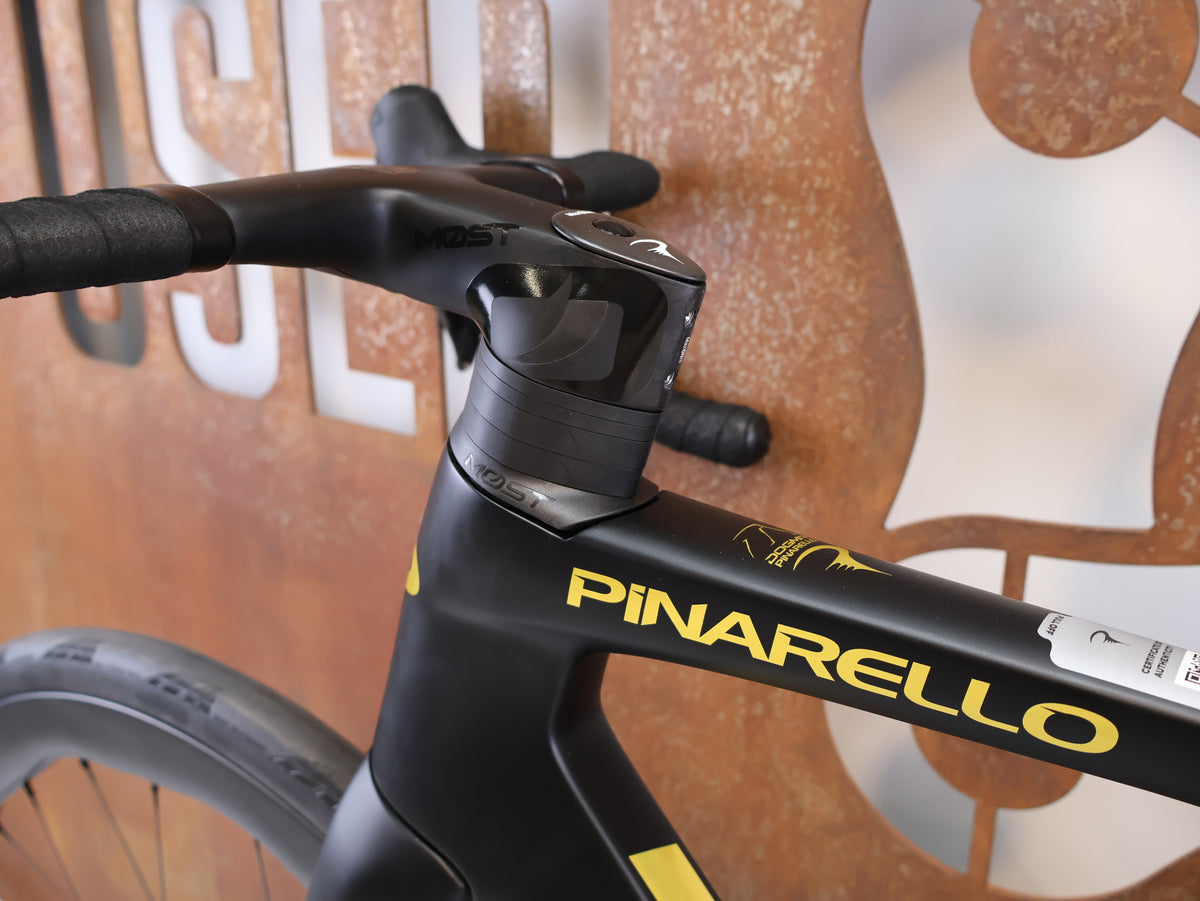 PINARELLO DOGMA X DISC RED AXS PRICETON GRIT 4540 / 53CM GOLD
