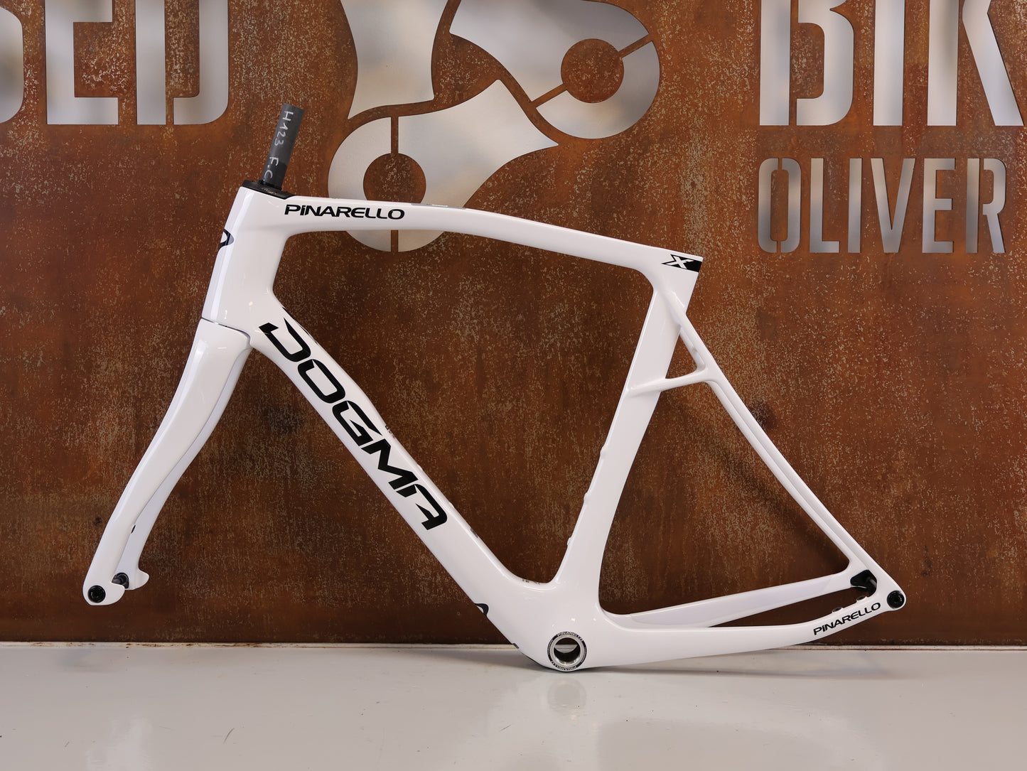 PINARELLO DOGMA X RAHMENSET WHITE CARBON / 57.5CM