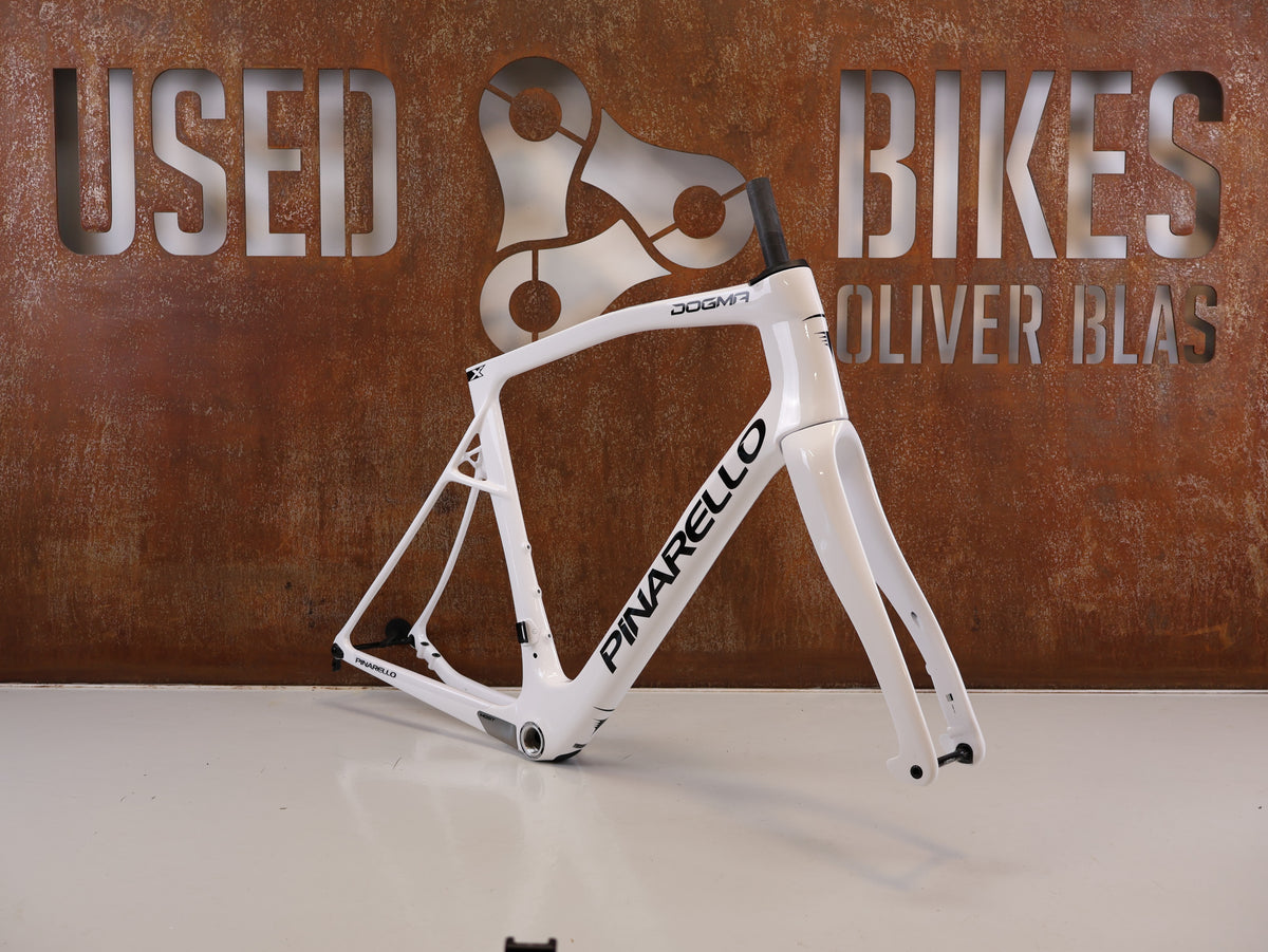 PINARELLO DOGMA X RAHMENSET WHITE CARBON / 57.5CM