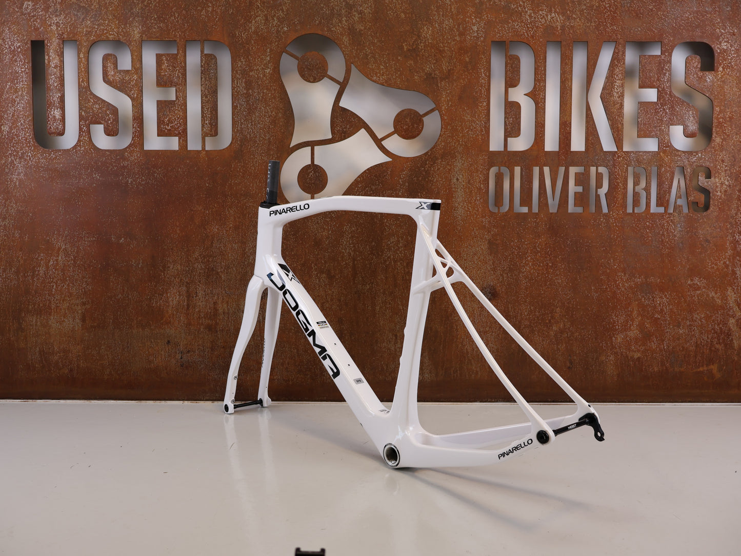 PINARELLO DOGMA X RAHMENSET WHITE CARBON / 57.5CM