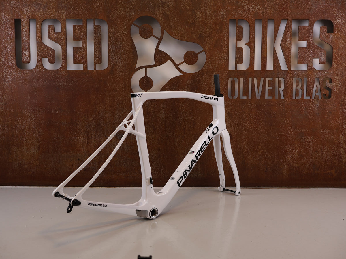 PINARELLO DOGMA X RAHMENSET WHITE CARBON / 57.5CM