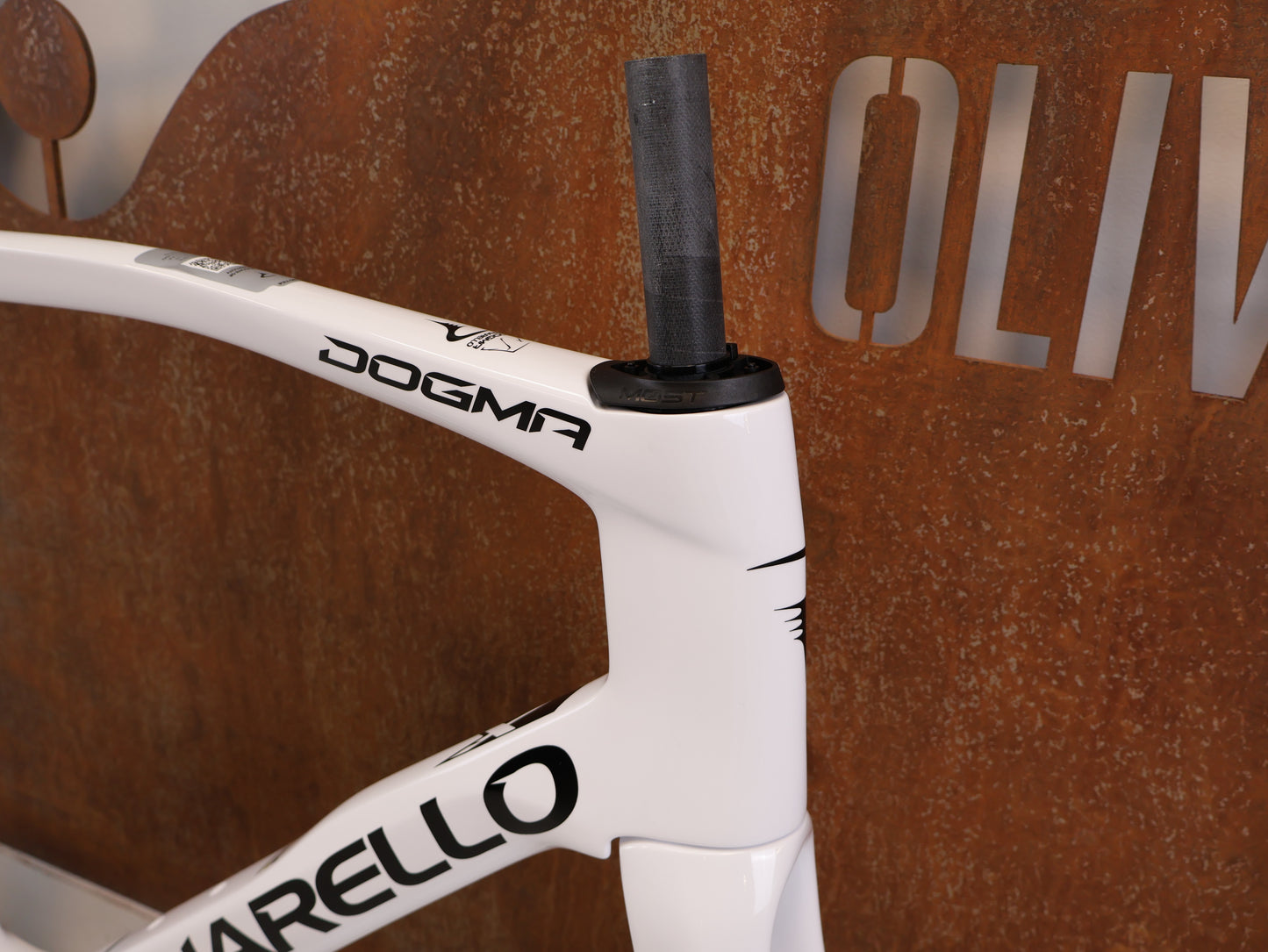 PINARELLO DOGMA X RAHMENSET WHITE CARBON / 57.5CM