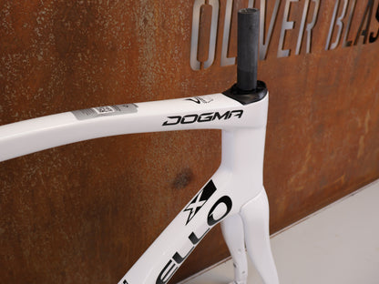 PINARELLO DOGMA X RAHMENSET WHITE CARBON / 57.5CM