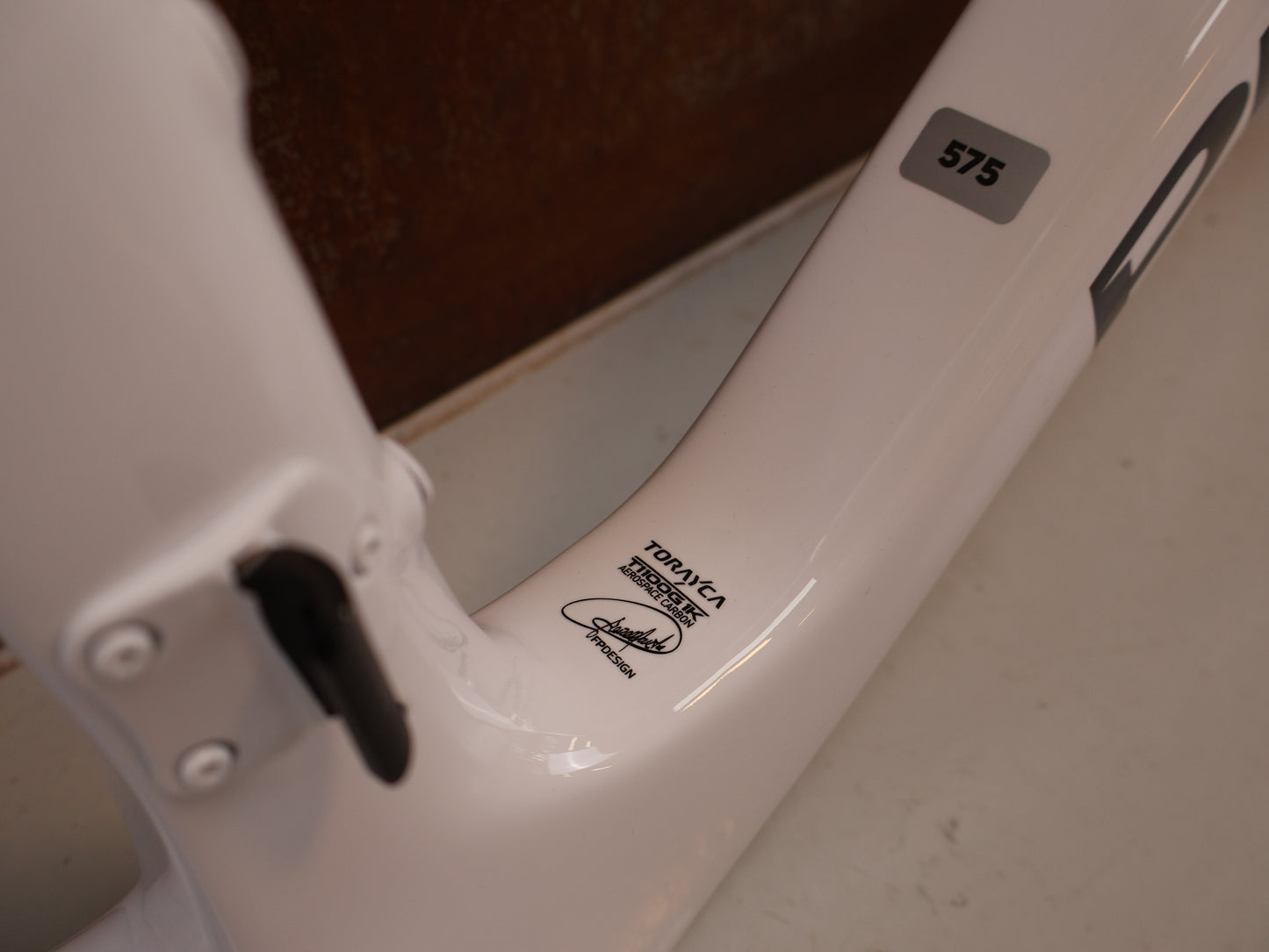 PINARELLO DOGMA X RAHMENSET WHITE CARBON / 57.5CM