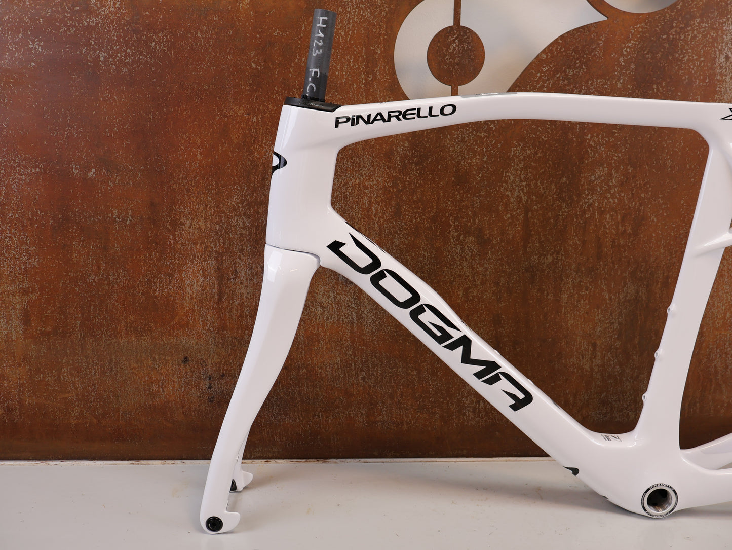 PINARELLO DOGMA X RAHMENSET WHITE CARBON / 57.5CM
