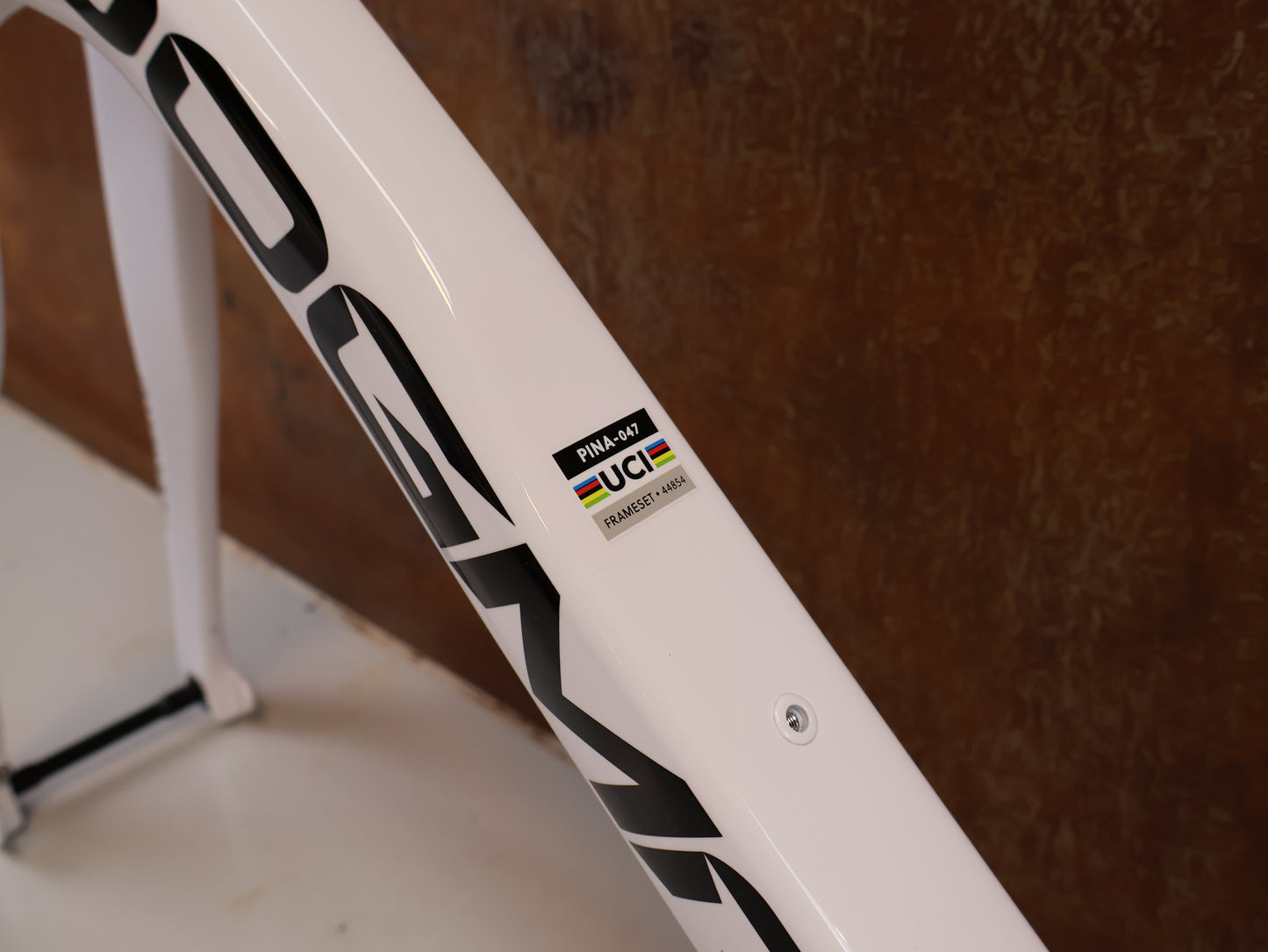 PINARELLO DOGMA X RAHMENSET WHITE CARBON / 57.5CM