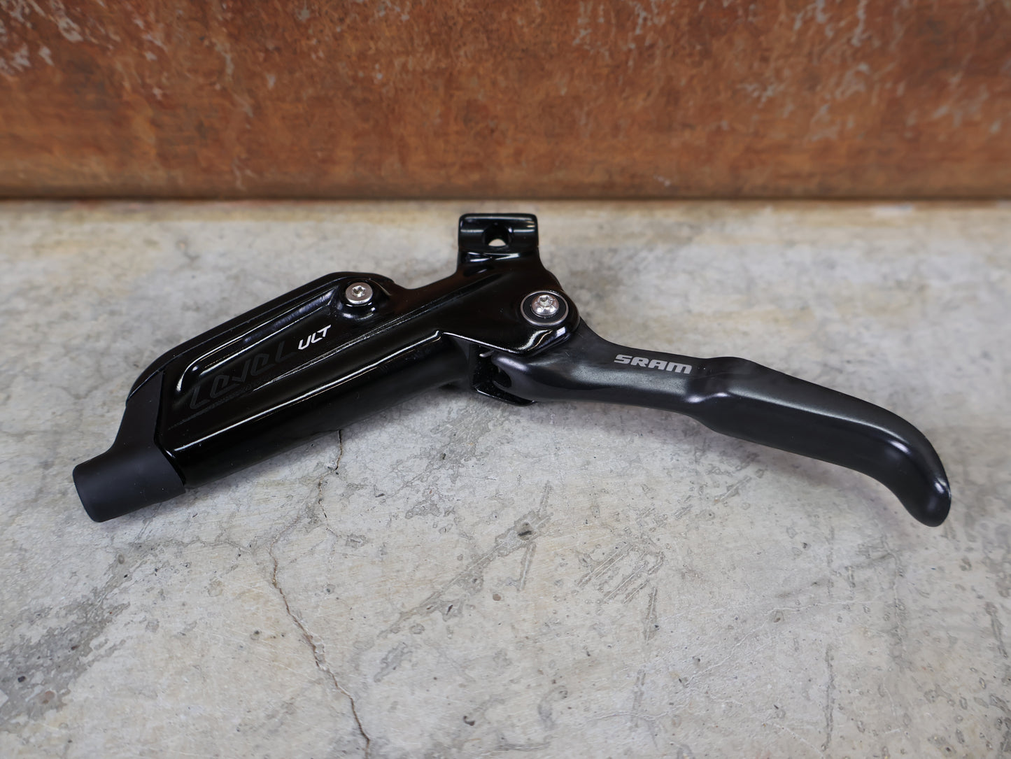 SRAM LEVEL ULTIMATE DISC BRAKE SET / CARBON & ALUMINUM / BLACK ANODIZED