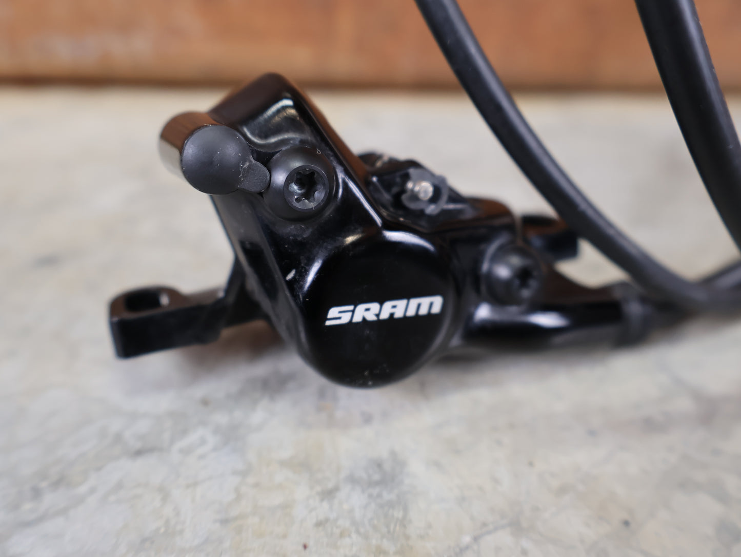 SRAM LEVEL ULTIMATE DISC BRAKE SET / CARBON & ALUMINUM / BLACK ANODIZED