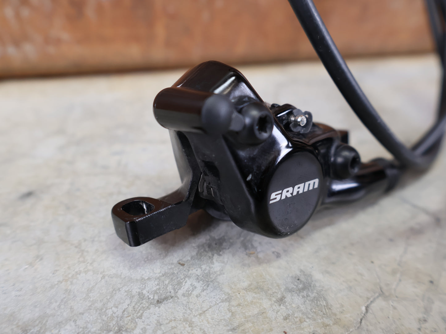 SRAM LEVEL ULTIMATE DISC BRAKE SET / CARBON & ALUMINUM / BLACK ANODIZED