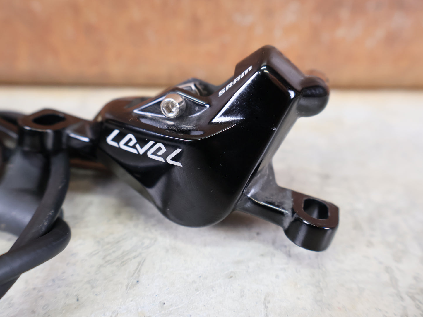 SRAM LEVEL ULTIMATE DISC BRAKE SET / CARBON & ALUMINUM / BLACK ANODIZED