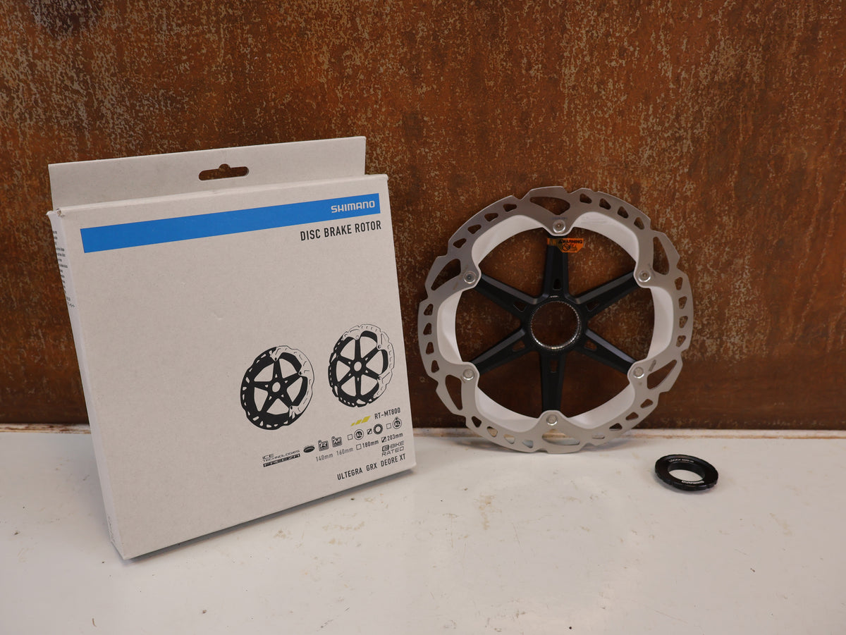 SHIMANO DEORE XT RT-MT800 BREMSSCHEIBE 203MM CENTER LOCK ICE-TECH