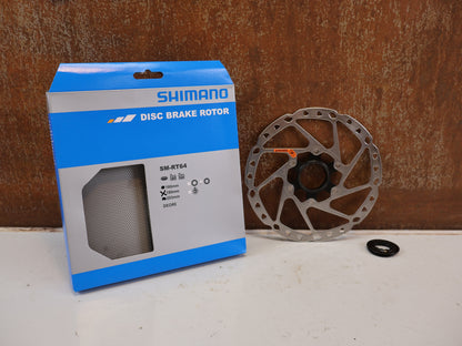 SHIMANO DEORE SM-RT64 BREMSSCHEIBE 180MM CENTERLOCK MTB RENNRAD