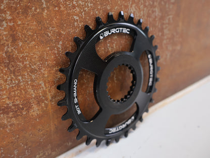 BURGTEC THICK THIN KETTENBLATT / SHIMANO DIRECT MOUNT 30T BOOST 3MM SCHWARZ