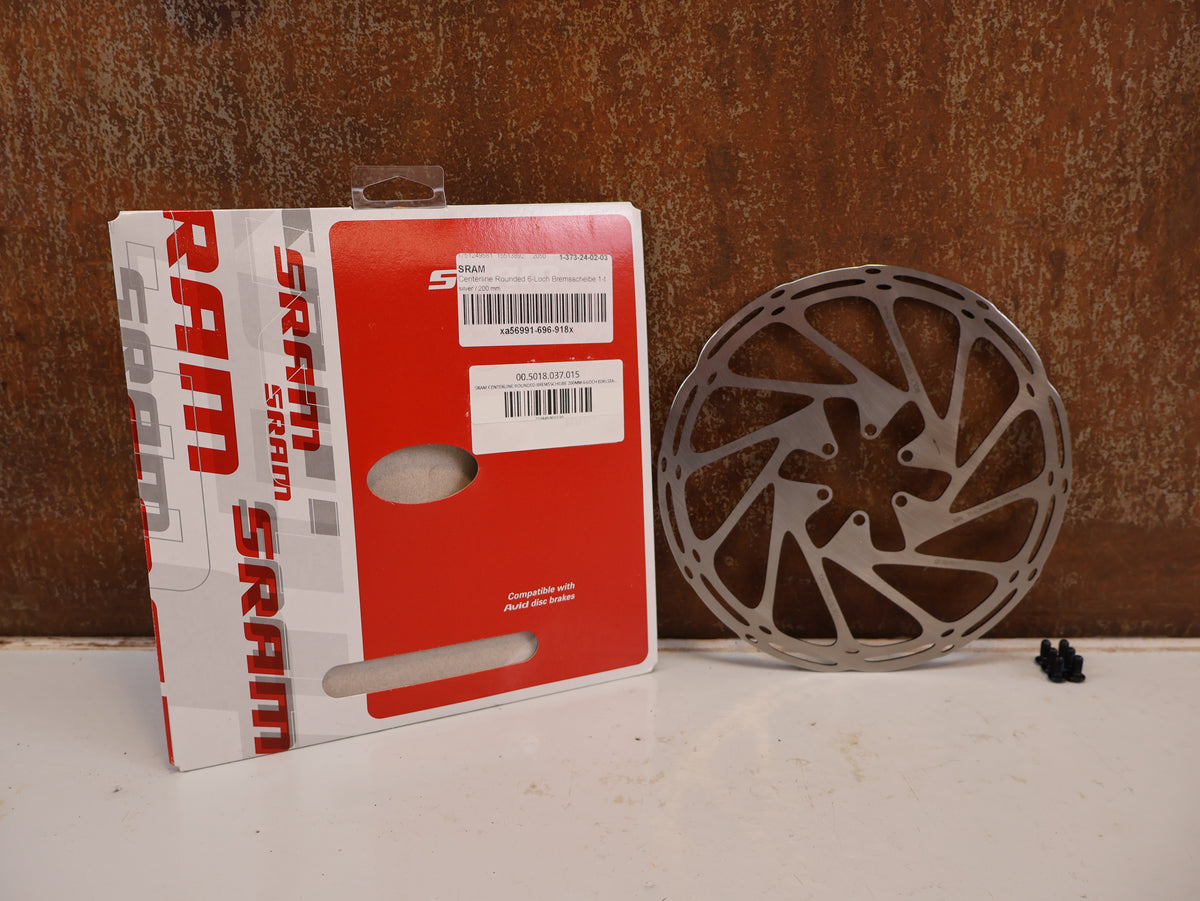 SRAM CENTERLINE ROUNDED BREMSSCHEIBE 200MM 6-LOCH EDELSTAHL
