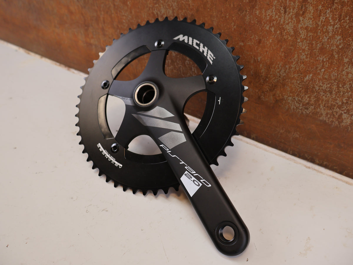 MICHE PISTARD 2.0 KURBEL 170MM 53Z BCD144 TRACK BAHN SCHWARZ