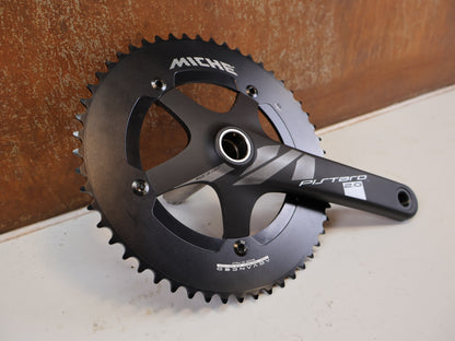 MICHE PISTARD 2.0 KURBEL 170MM 53Z BCD144 TRACK BAHN SCHWARZ
