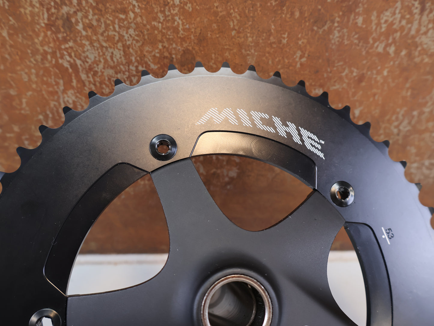 MICHE PISTARD 2.0 KURBEL 170MM 53Z BCD144 TRACK BAHN SCHWARZ