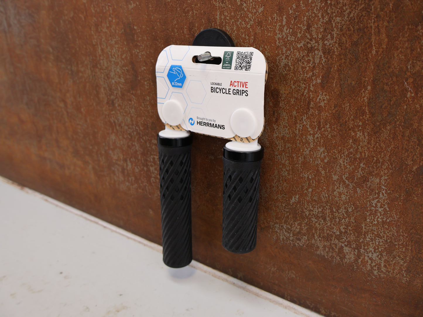 HERRMANS LUNA LOCK GRIFFE 130/90MM SCHWARZ SCHALTGRIFF 22MM