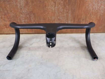 BONTRAGER / AEOLUS RSL VR-C / OCLV CARBON HANDLEBAR/STEM UNIT / 380 MM X 90 MM / 281 G