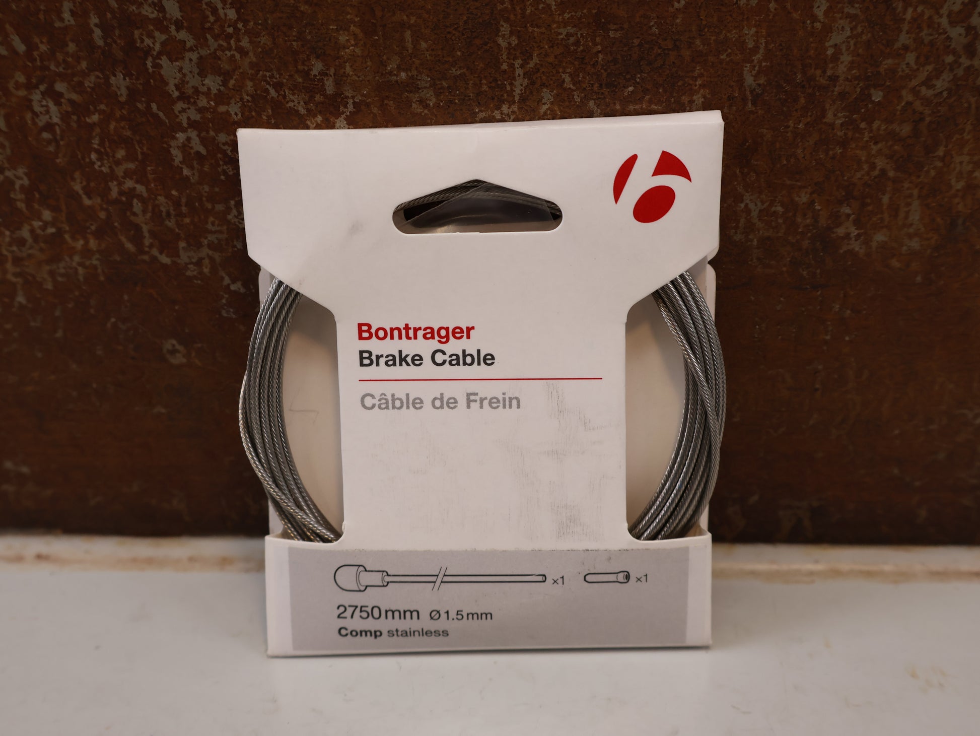 BONTRAGER COMP RENNRAD BREMSZUG / EDELSTAHL VORGEDEHNT 2750MM X 1.5MM –
