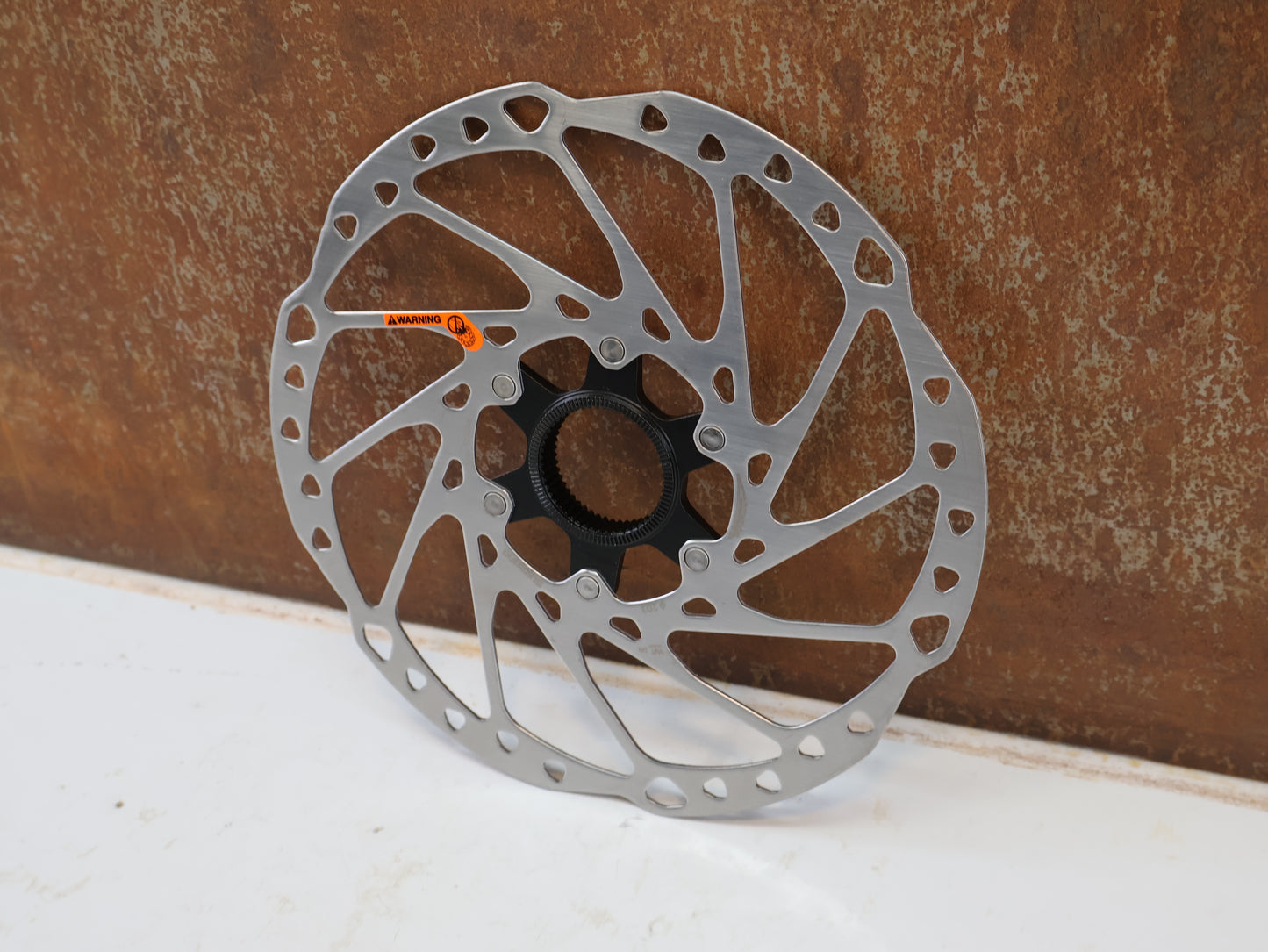 SHIMANO SM-RT64 BREMSSCHEIBE / 203MM CENTER LOCK ENDURO MTB DH SILBER