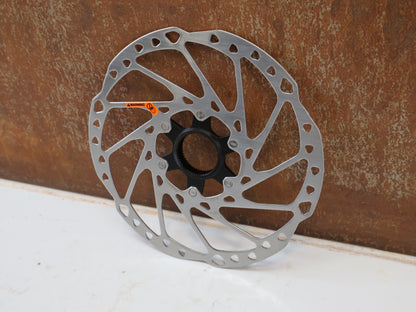 SHIMANO SM-RT64 BREMSSCHEIBE / 203MM CENTER LOCK ENDURO MTB DH SILBER