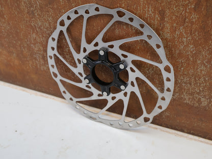 SHIMANO SM-RT64 BREMSSCHEIBE / 203MM CENTER LOCK ENDURO MTB DH SILBER