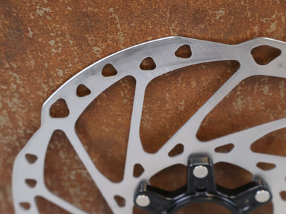 SHIMANO SM-RT64 BREMSSCHEIBE / 203MM CENTER LOCK ENDURO MTB DH SILBER