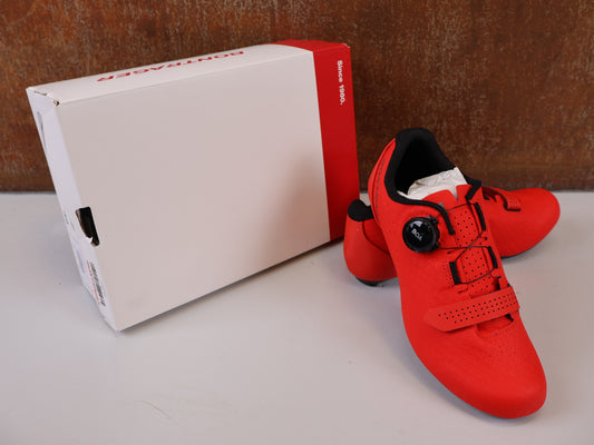 BONTRAGER CIRCUIT RENNRADSCHUH / BOA L6 / 2- & 3-LOCH KOMPATIBEL / RADIOACTIVE RED