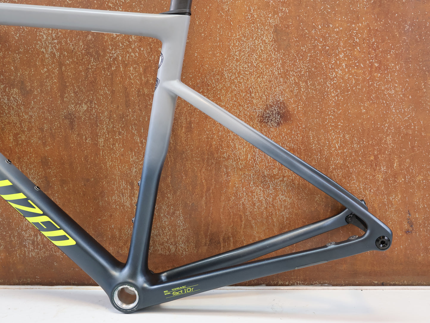 SPECIALIZED TARMAC SL6 DISC RAHMENSET / GRÖßE 52 CM / SATIN COOL GREY CARBON FRAMESET